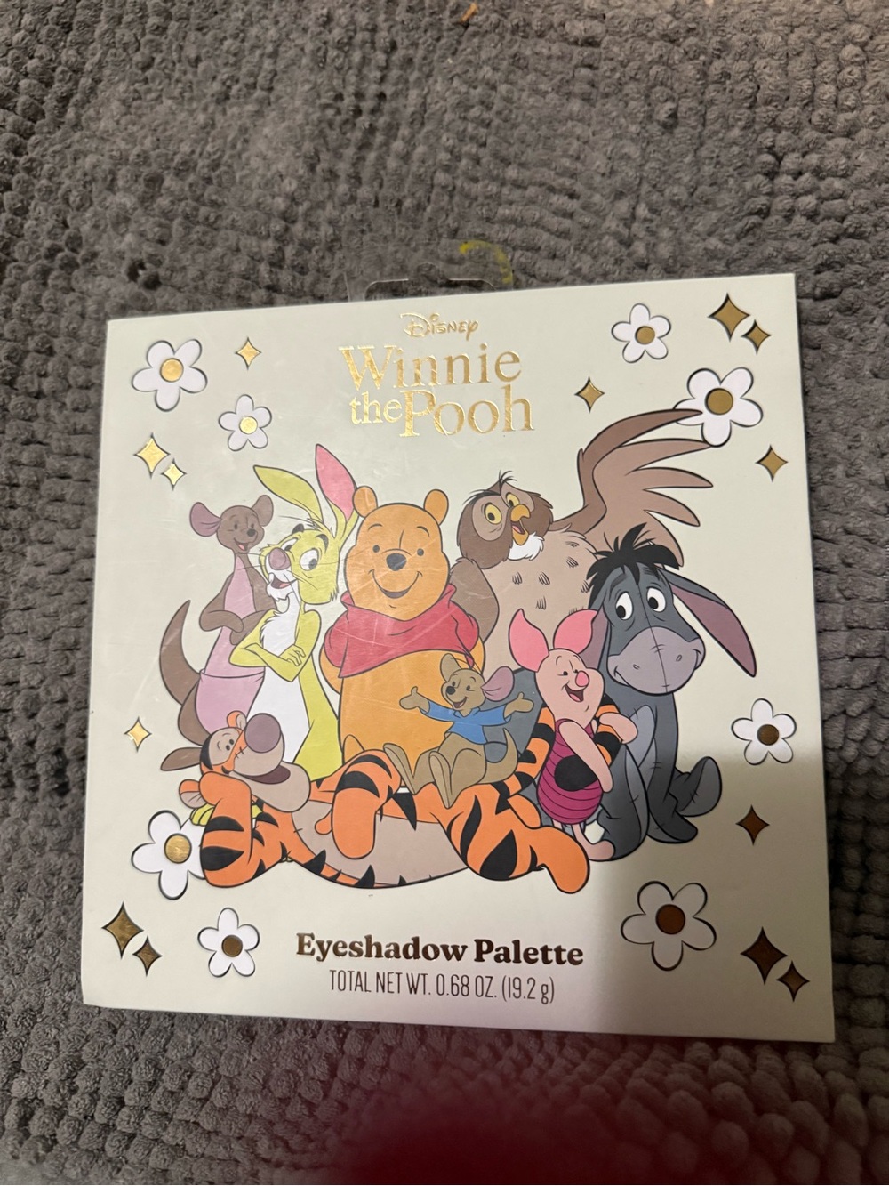 Disney Winnie the Pooh Eyeshadow Palette — Cream, Gold, Pink, Orange, Brown